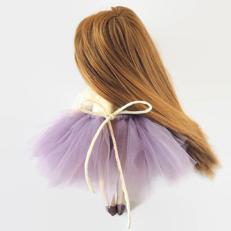 PDF tutorial Tulle skirt for doll Clothes for dolls Doll Etsy