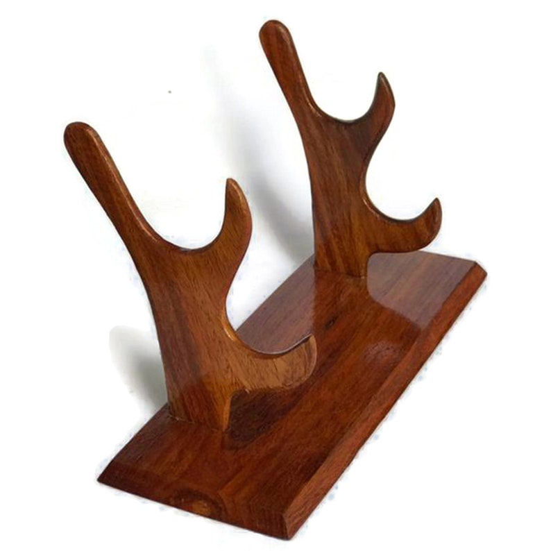 Kukri Stand 10 Inch Two Tier Khukuri Kukri Knife Stand Etsy