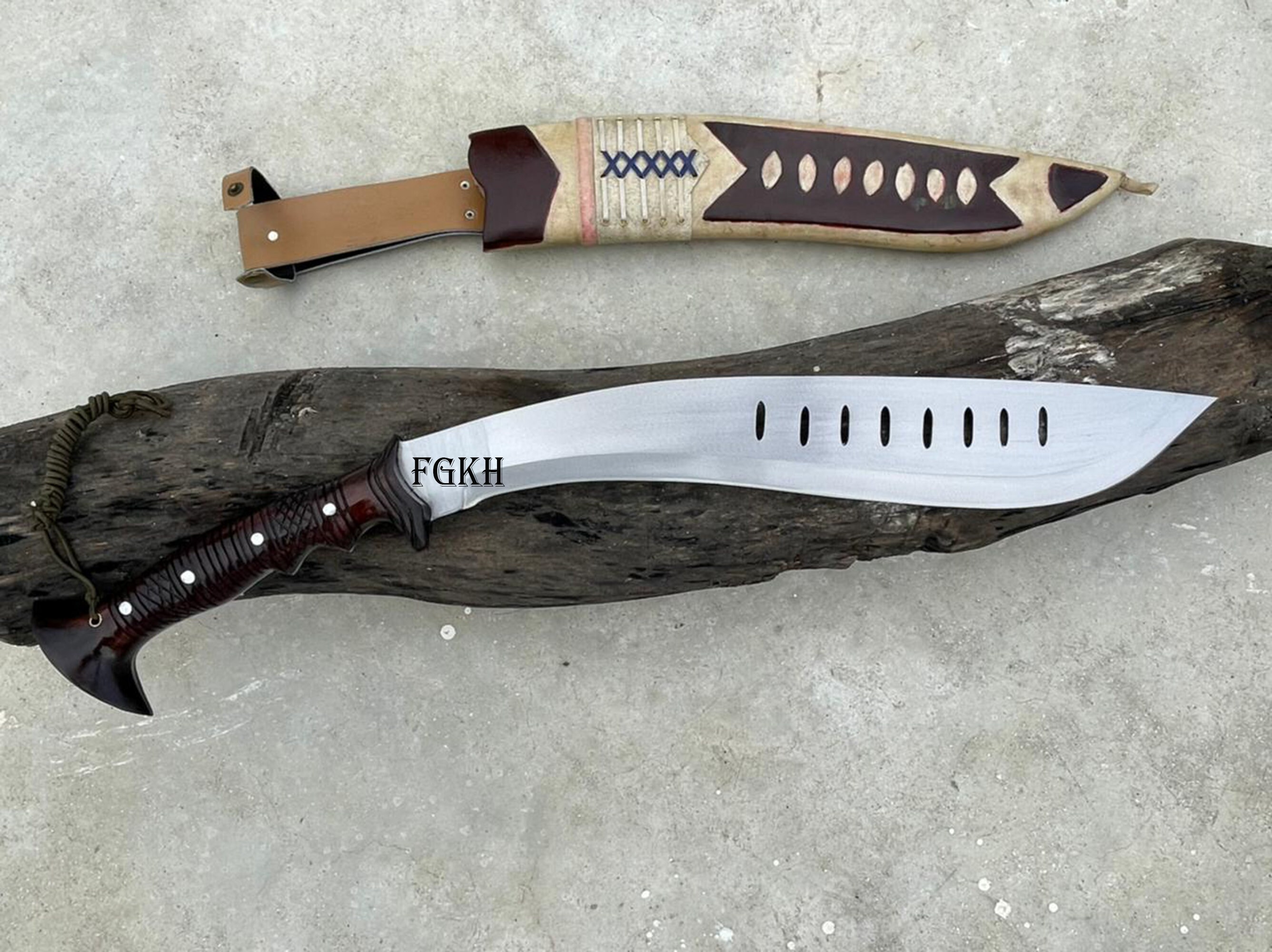 Book of Eli Machete Kukri Knife Hand Survival Eli Etsy
