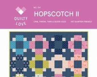 Hopscotch II Quilt Pattern by Quilty Love
