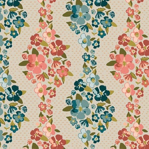 Gloria - Grandma&#39;s Couch Print - by Maureen Cracknell for Art Gallery Fabrics