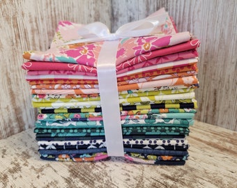 Flower Farm - Fabric Bundle - Fat Quarters or Half Yards - By Keera Job Design Studio for Riley Blake Designs