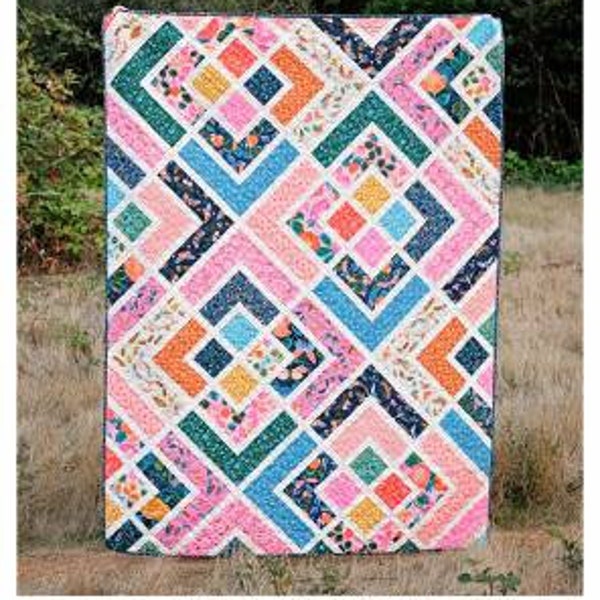 The Penny Quilt Pattern by Erica Jackman of Kitchen Table Quilting