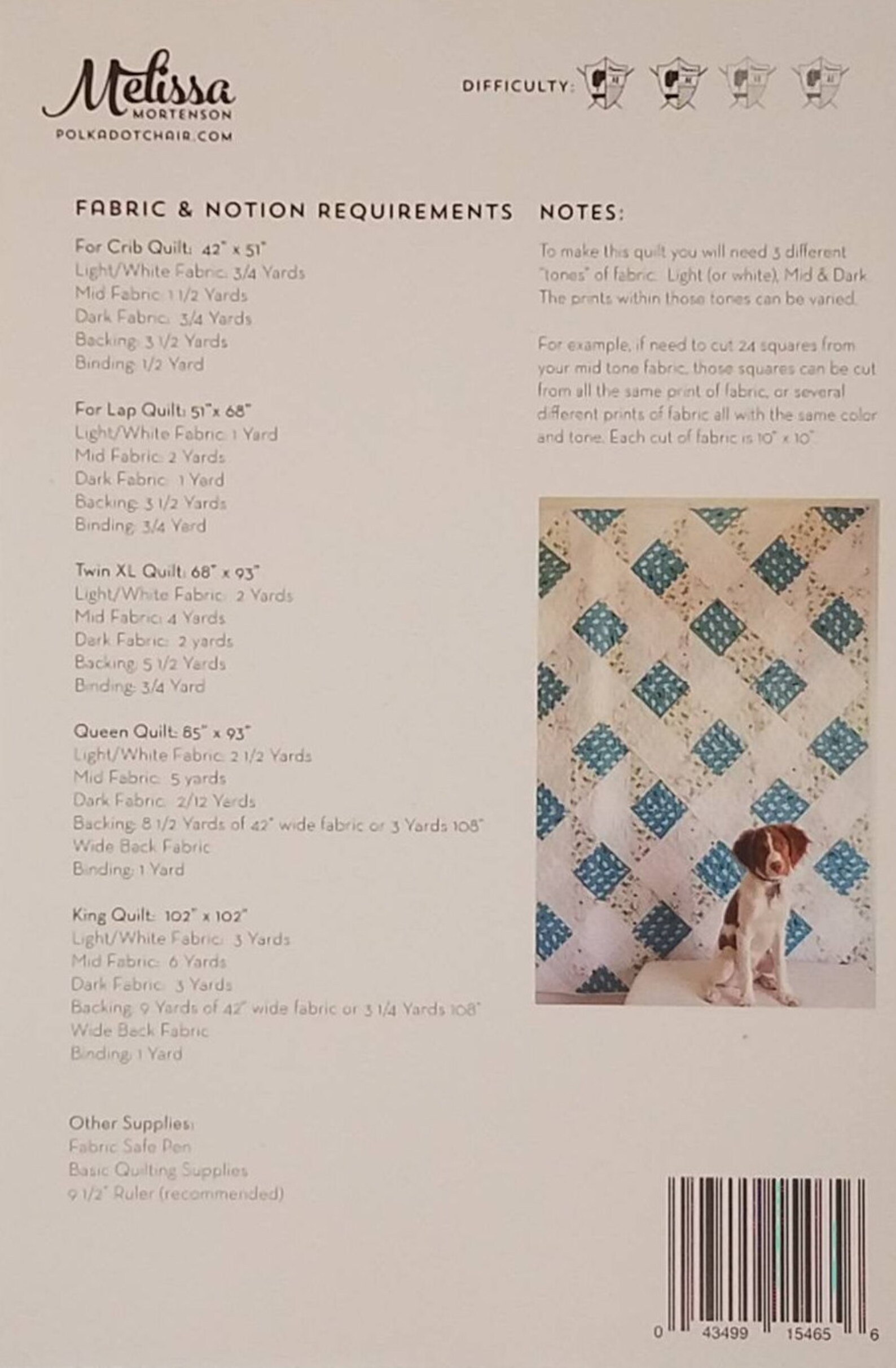 Gingham Daydream Quilt Pattern by Melissa Mortenson - Etsy