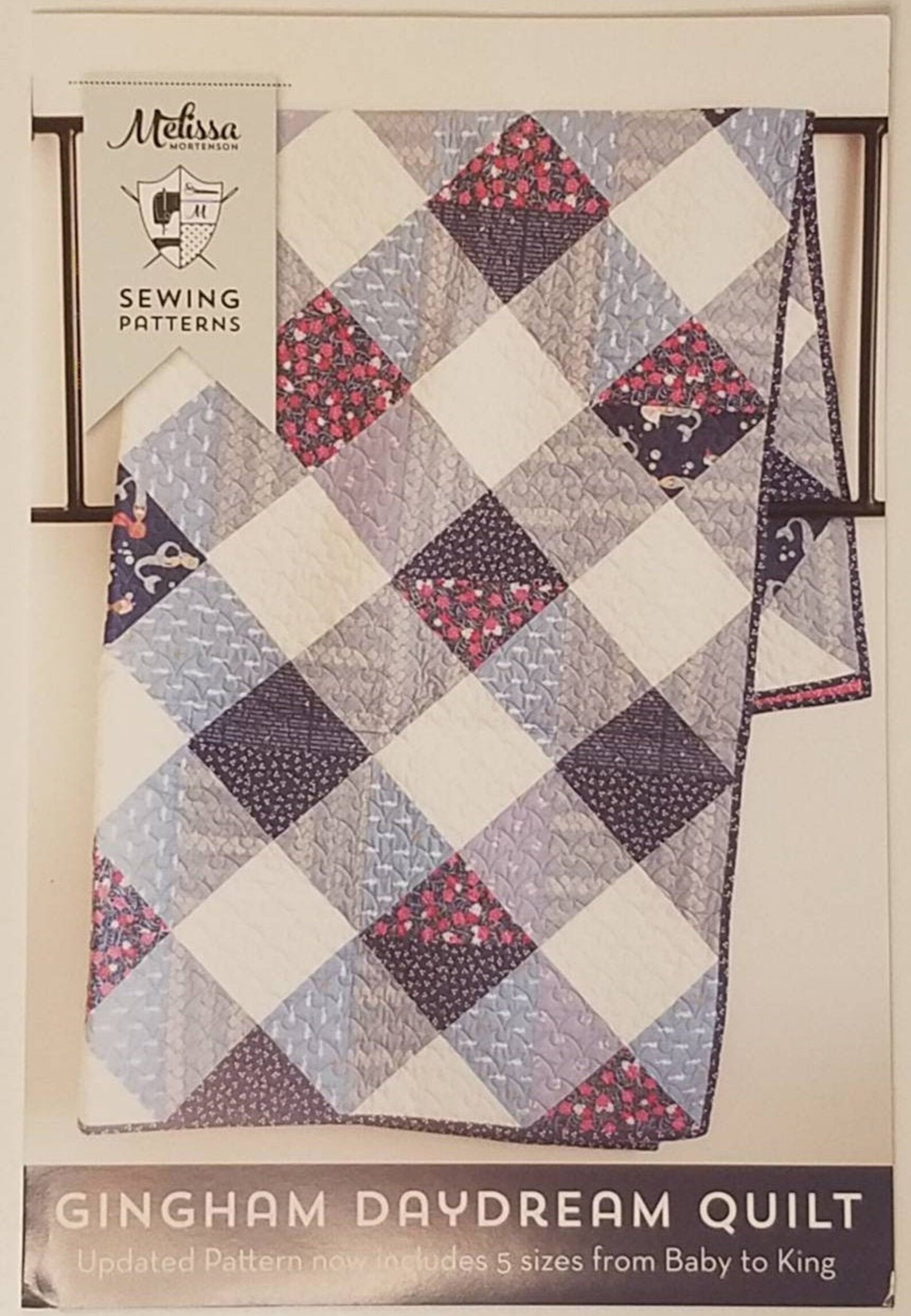 Gingham Daydream Quilt Pattern by Melissa Mortenson Etsy