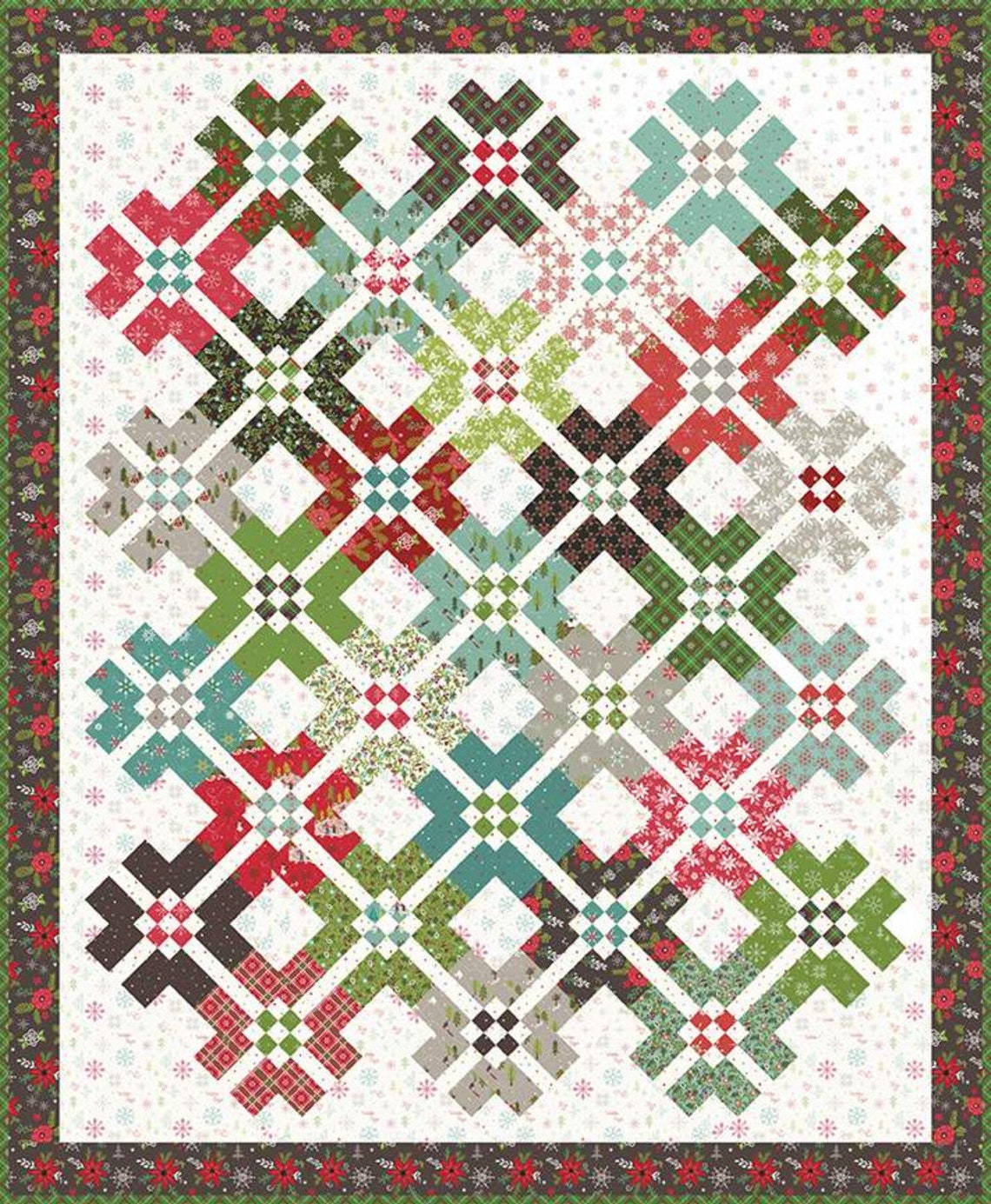 Chex Mix Quilt Pattern by Heather Peterson of Anka's Etsy