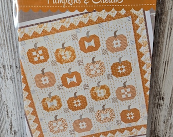 Pumpkins and Cream Quilt Pattern by Joanna Figueroa of Fig Tree & Co.