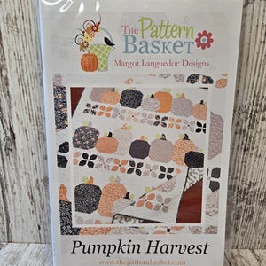 Pumpkin Harvest Quilt Pattern by Margot Languedoc of The Pattern Basket