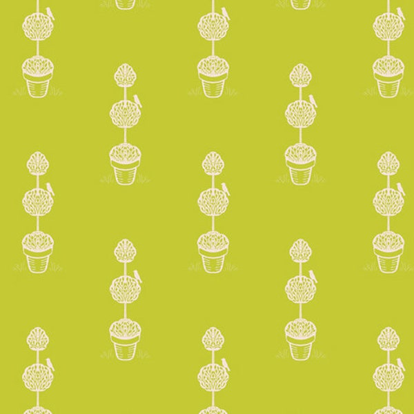 Spring Equinox Collection - Topiary Garden Print - by Katie O'Shea for Art Gallery Fabrics