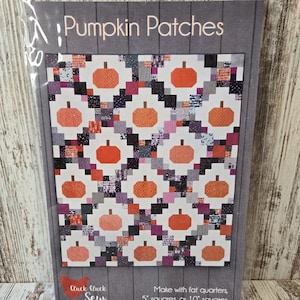 Pumpkin Patches Quilt Pattern by Cluck Cluck Sew