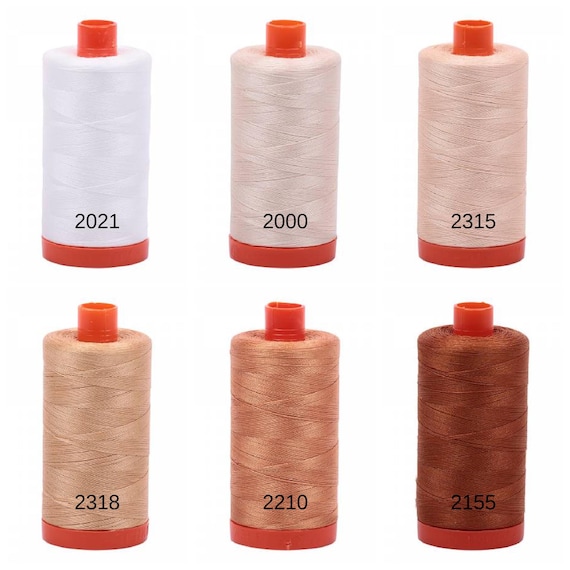 Aurifil 50 wt Cotton Mako Thread 1422 Yards