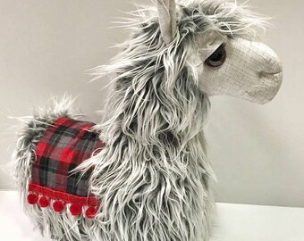 llama pillow pet
