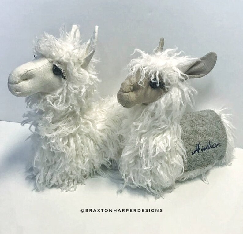 mini stuffed llama