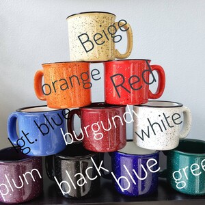 Boelter Brands Large Extra Thick 15oz Speckled Vintage Diner Campfire Coffee Mug MLB Team Logo (Colorado Rockies