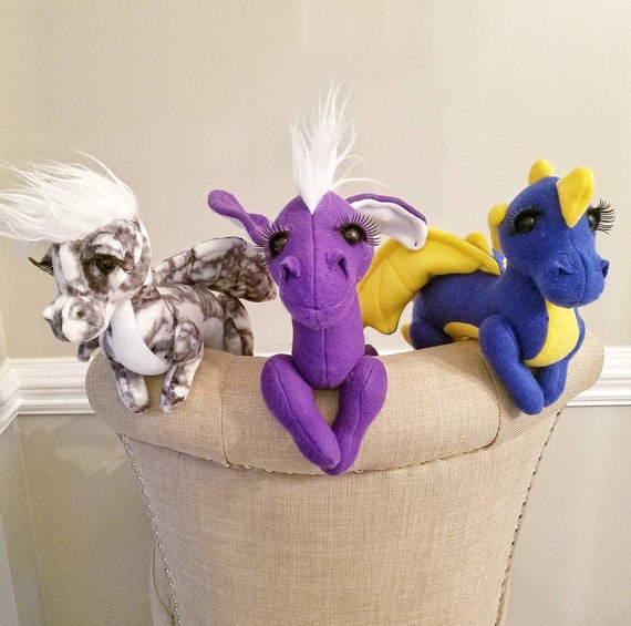 shoulder dragon plush