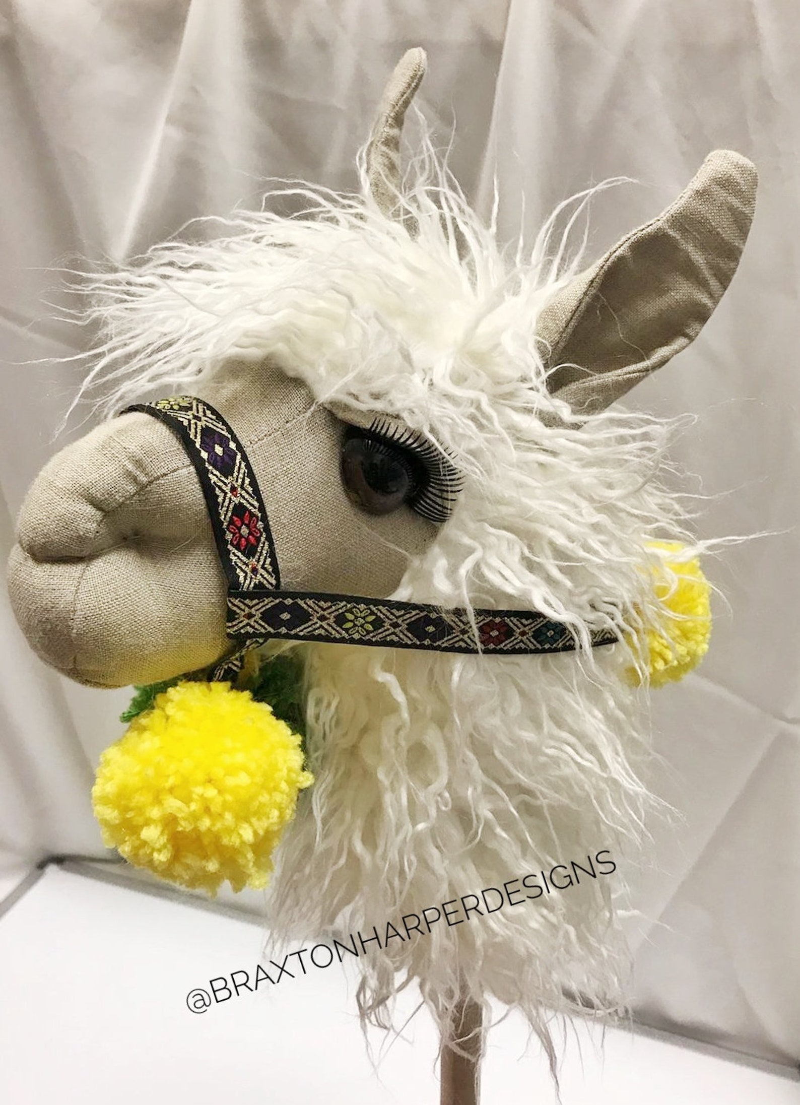 Llama Stick Pony. Perfect Gift. Toy. Stick Pony. Llama. Etsy