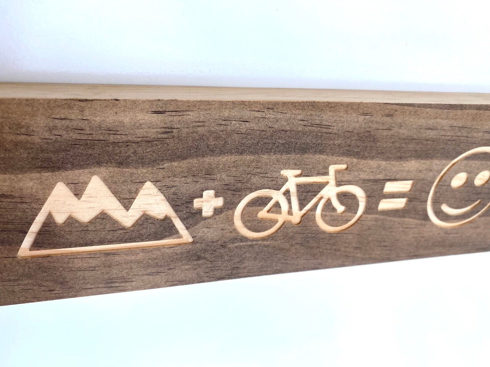 Mountain Bikes Smile Mountain Bike Decor Mountain Bike Art Etsy