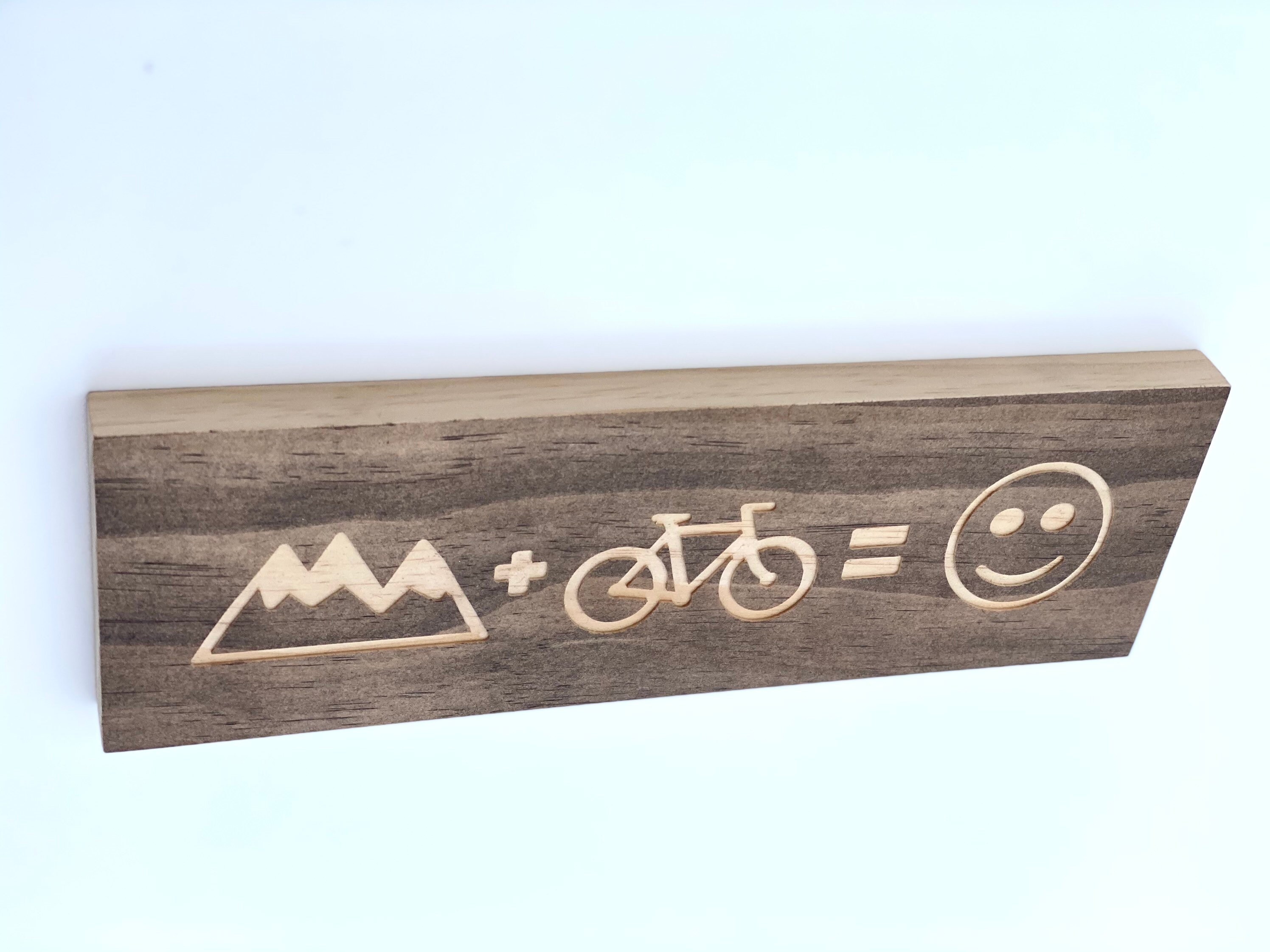 Mountain Bikes Smile Mountain Bike Decor Mountain Bike Art Etsy