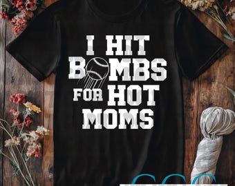 Ich habe Bomben für heiße Mütter Baseball Spiel Tag png
