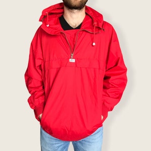 Etirel Sport windbreaker / Ski windbreaker / Etirel clothes / Sport jacket / Ski jacket / Short windbreaker / Red windbreaker / Ski suit