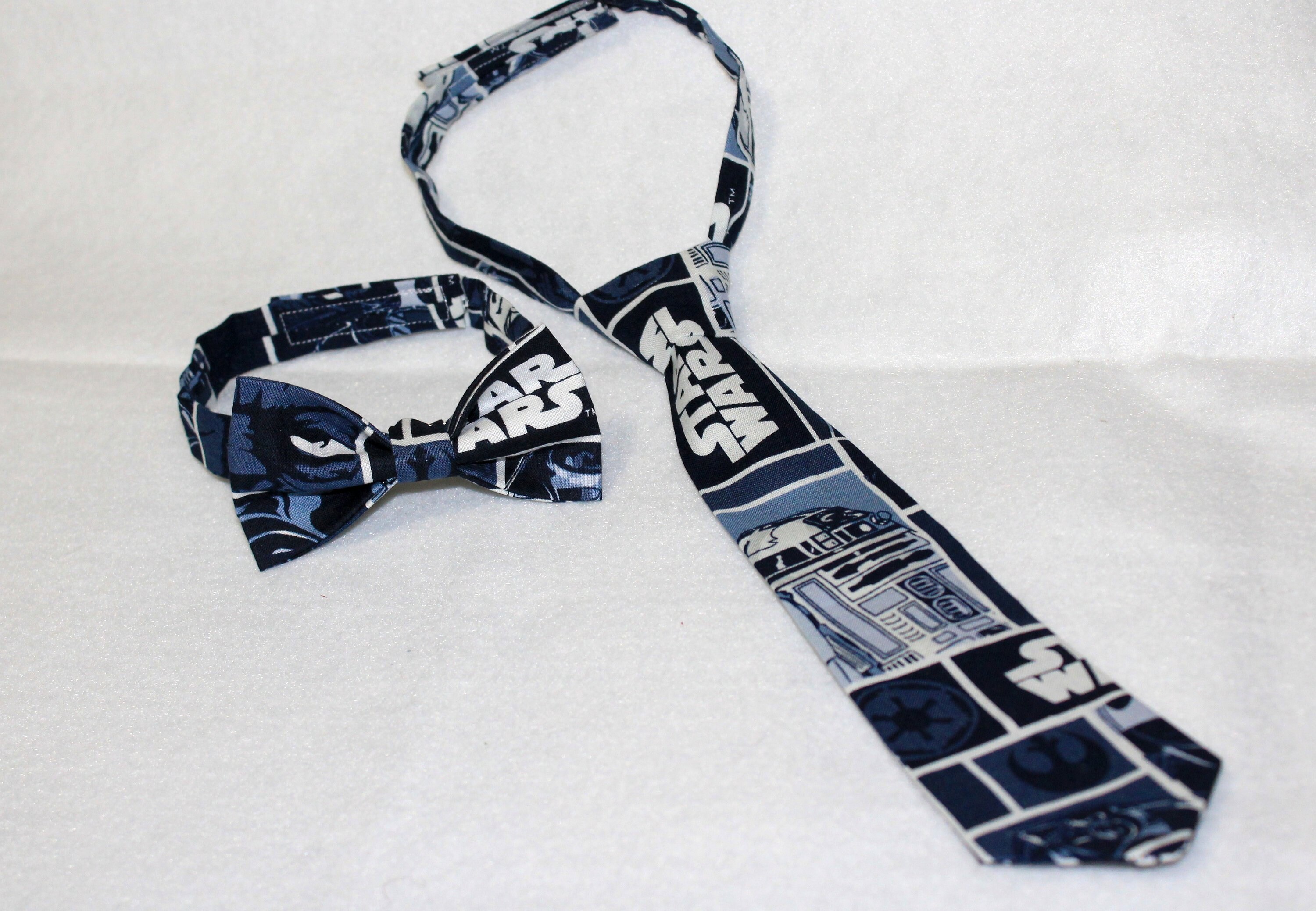 Star Wars Bow Tie / Star Wars Adjustable Child Necktie / Darth Etsy