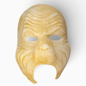 Large mean green monster - latex prosthetic - costume - latex mask