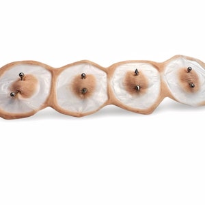 Piercing prosthetic - surface piercing - silicone prosthetics - sfx