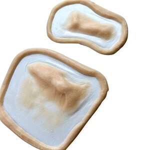 Set de prótesis de silicona para zombis - Maquillaje de efectos especiales para Halloween imagen 8