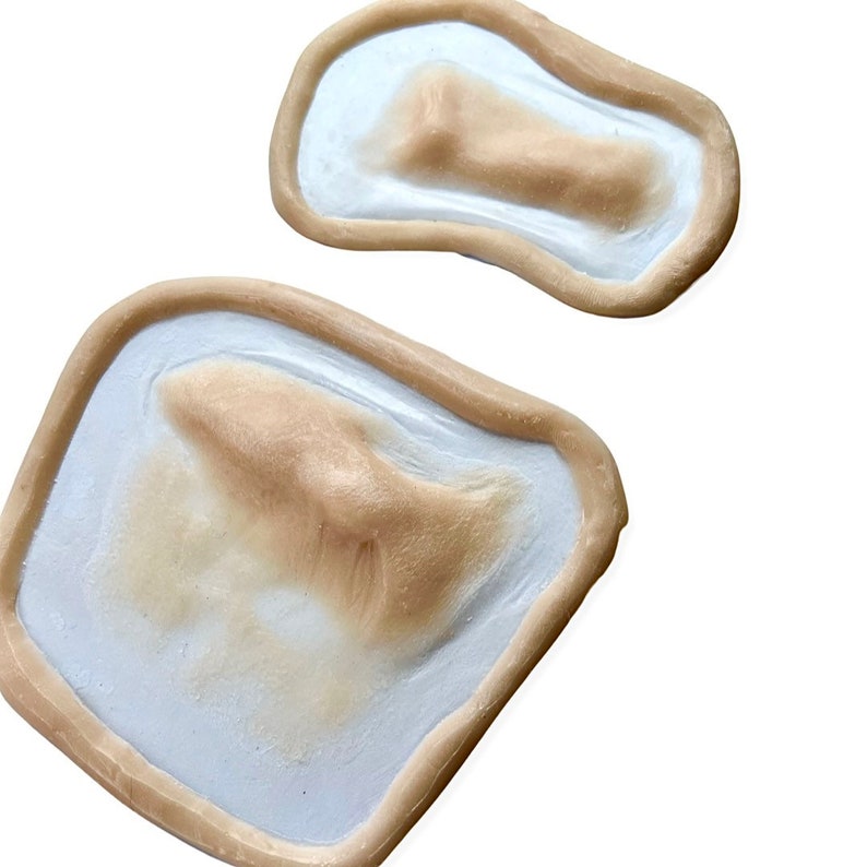 Set de prótesis de silicona para zombis - Maquillaje de efectos especiales para Halloween imagen 8