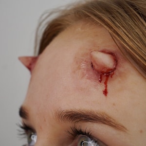 Small Devil Horns: Silicone Prosthetic - Halloween Cosplay SFX