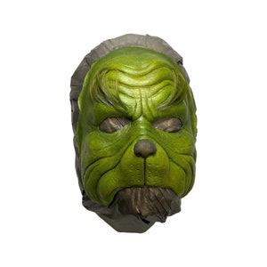 mean green monster latex prosthetic painted / costume