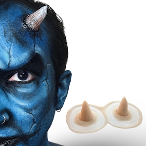 Medium Devil Prosthetic Horns - Halloween make-up - Wounds - Prosthetic - Cuts