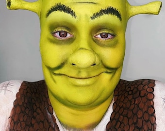 Prothèses de nez et d'oreilles d'ogre vert - latex liquide - prothèses de personnage - cosplay - maquillage SFX