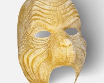 Großes grünes Monster - Latex Prothetik - Kostüm - Latex Maske