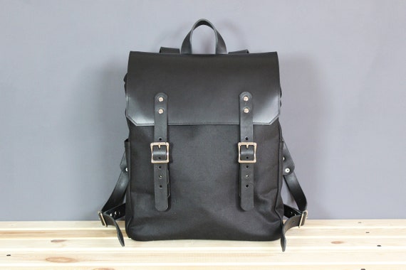 etsy canvas backpack