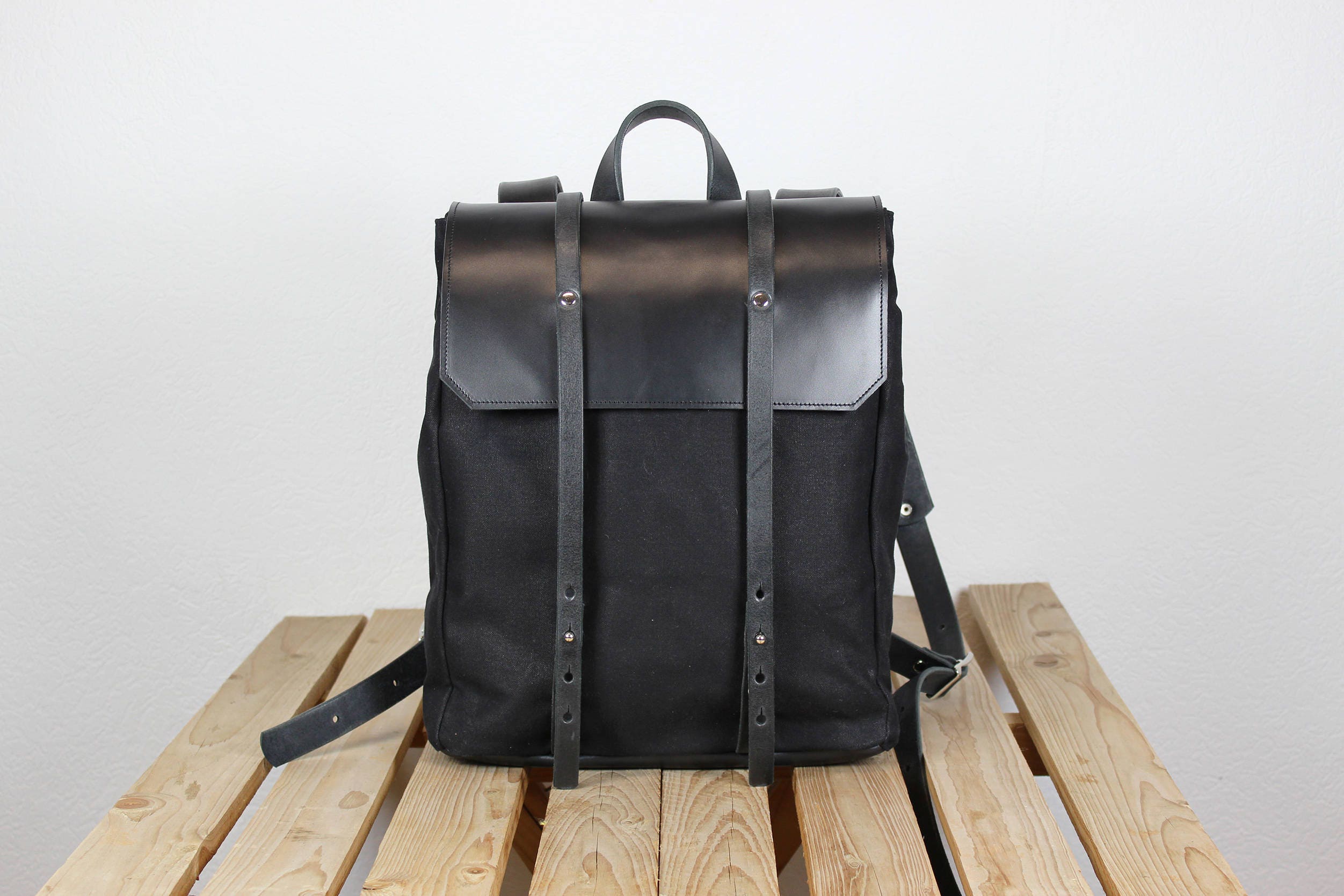 waterproof canvas rucksack