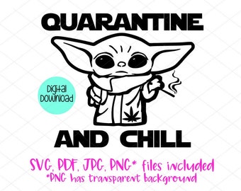 Download Baby yoda svg | Etsy