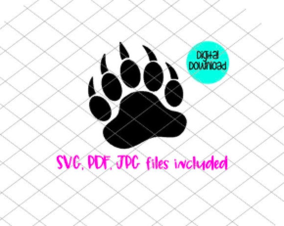 Free Free Bear Paw Svg Free Download 255 SVG PNG EPS DXF File