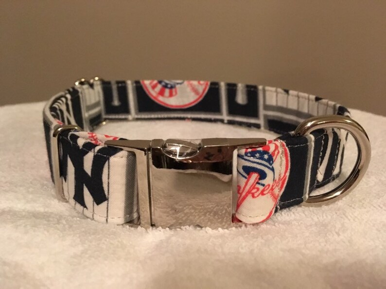 New York Yankees Dog Collar And/or Dog Leash Save on 2 Etsy