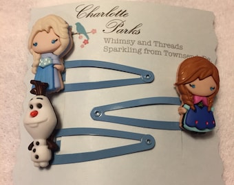 Precious Disney Frozen Hair Pins/Snaps