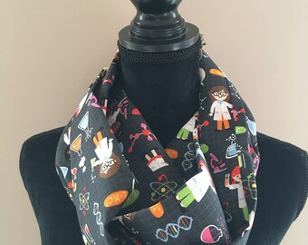 Ladies’ SCIENCE School Teacher/ Chemist Infinity Scarf