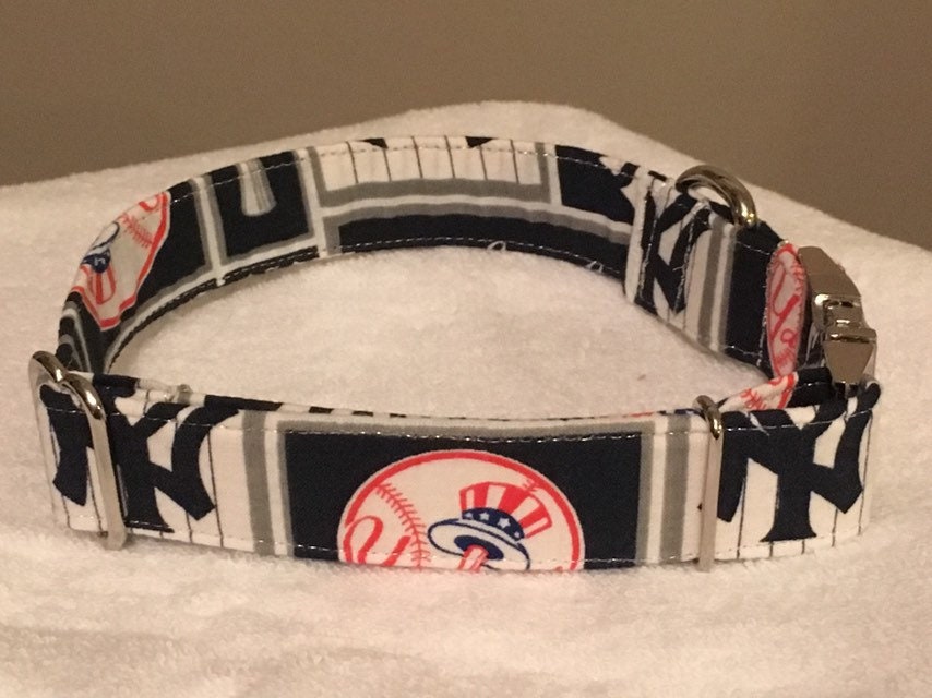 New York Yankees Dog Collar And/or Dog Leash Save on 2 Etsy