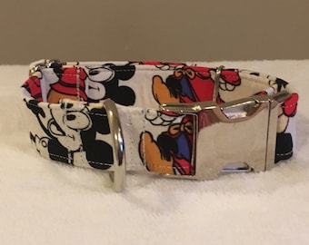 Disney Mickey Through the Years Dog Collar
