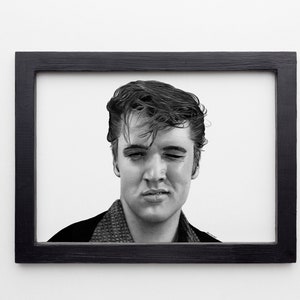 Elvis Presley, elvis, singer, icon, legend, portrait, print, decoration, music, king, rock and roll