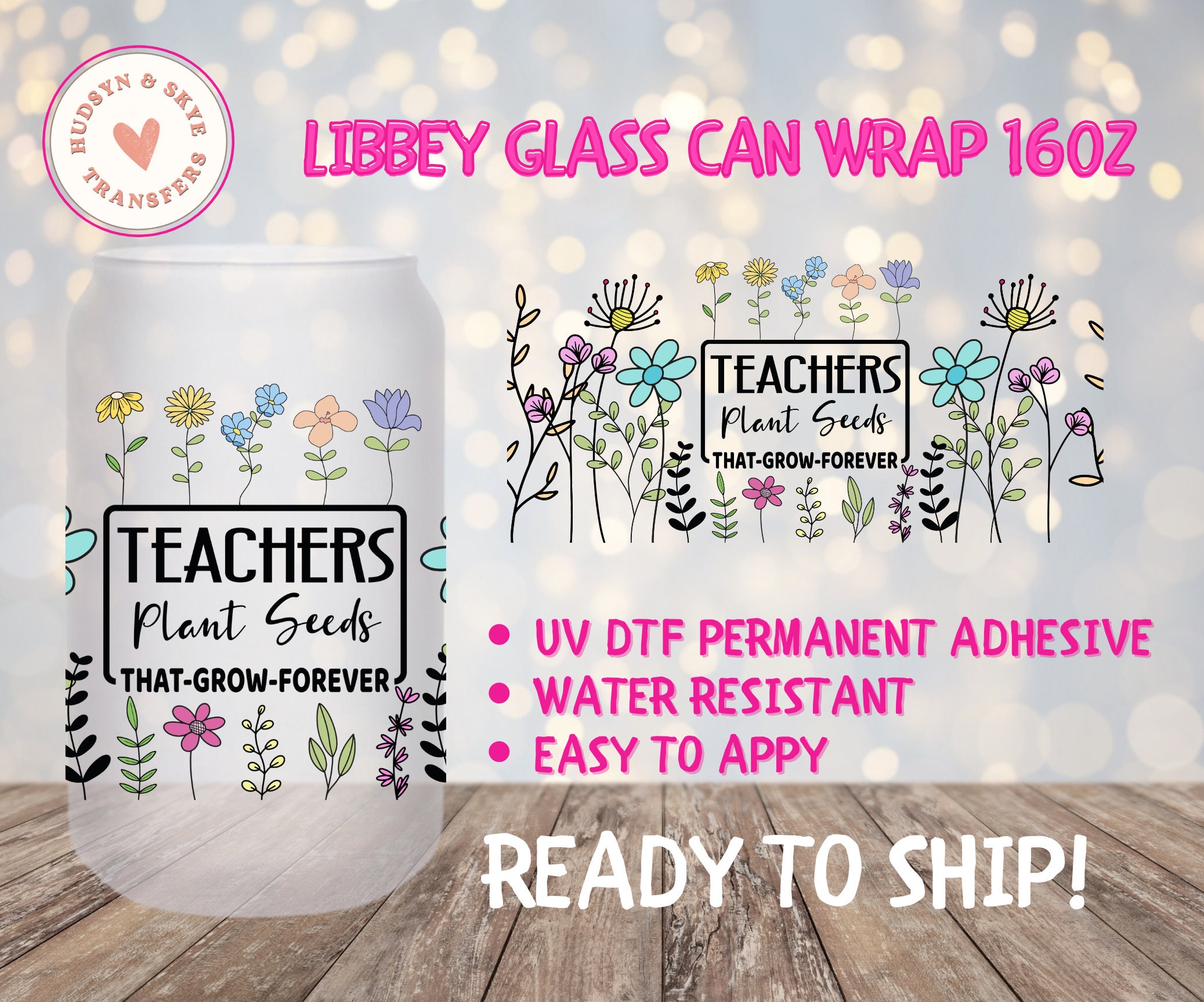 Teacher Mode UV-DTF Cup Wrap