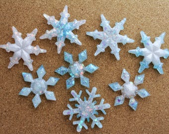 Sparkle Snowflake Pin