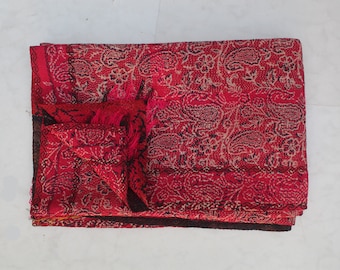 Exquisite Old Antique Kantha Quilt From Bengal Natural Hand Block Print Bedding Quilt Indian Cotton Bedspread for Home Decor