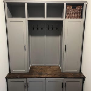 Mudroom Lockers With Doors Etsy