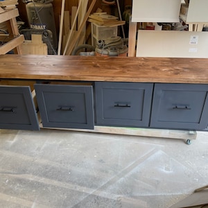 Add-on Drawer for halltree bench, this is for the drawer only.