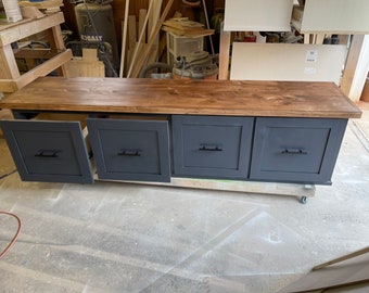 Add-on Drawer for halltree bench, this is for the drawer only.